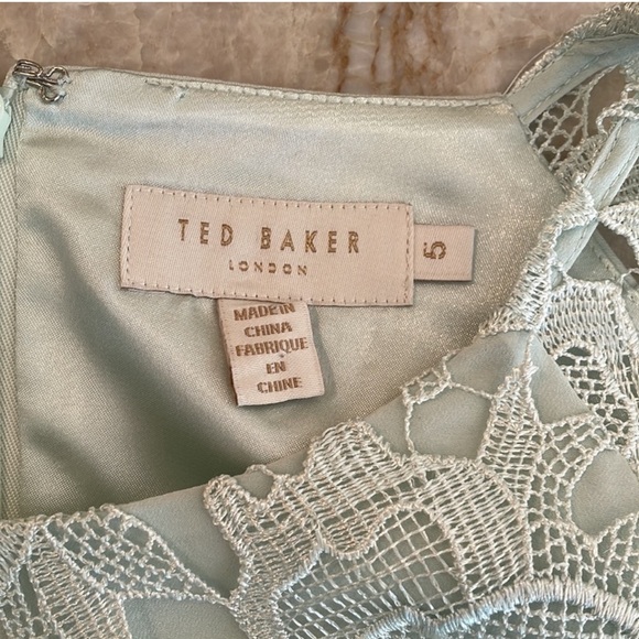 Ted Baker Dress size 5 US14 Beautiful Soft Ted Baker Dress - Picture 8 of 8